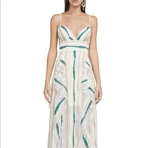 bcbgmaxazria liliana tulle maxi dress
